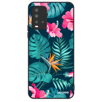 Ovitek za Xiaomi Redmi 9T - Pink Monstera