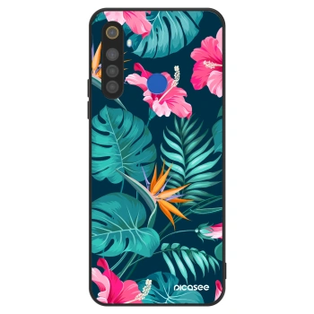 Ovitek za Realme 5 - Pink Monstera