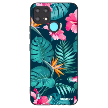 Ovitek za Realme C21 - Pink Monstera