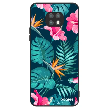 Ovitek za Xiaomi Redmi Note 9T - Pink Monstera