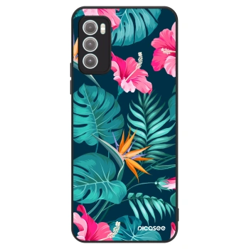 Ovitek za Motorola Moto G60 - Pink Monstera