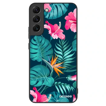 Ovitek za Samsung Galaxy S22+ 5G - Pink Monstera