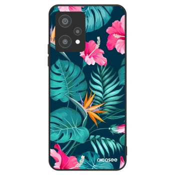 Ovitek za Realme 9 Pro 5G - Pink Monstera
