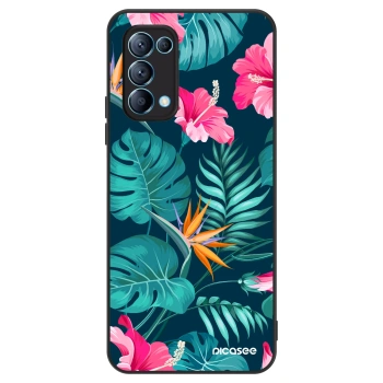 Ovitek za OPPO Reno 5 5G - Pink Monstera