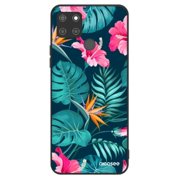 Ovitek za Realme C21Y - Pink Monstera