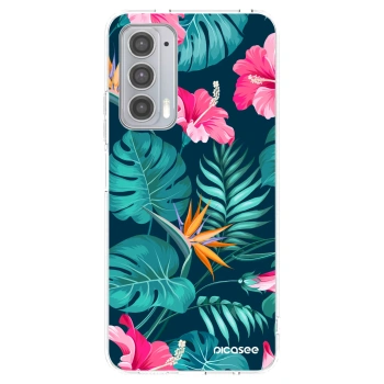 Ovitek za Motorola Edge 20 - Pink Monstera