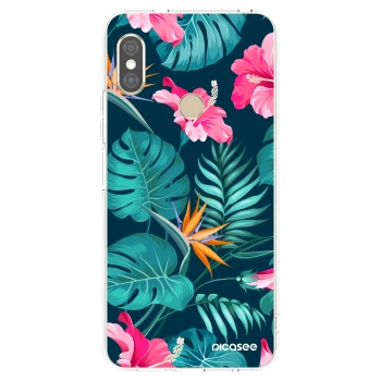 Ovitek za Xiaomi Redmi Note 5 Global - Pink Monstera