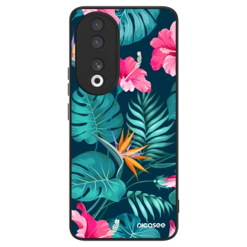 Ovitek za Honor 90 5G - Pink Monstera