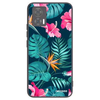 Ovitek za Motorola Edge 30 Neo - Pink Monstera