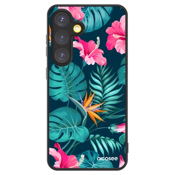 Picasee ULTIMATE CASE za Samsung Galaxy S24 S921B 5G - Pink Monstera