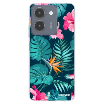 Ovitek za Vivo Y36 4G - Pink Monstera