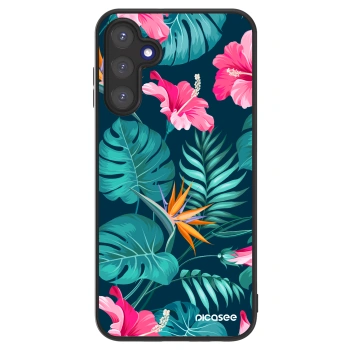 Picasee ULTIMATE CASE za Samsung Galaxy A15 A155F 4G - Pink Monstera