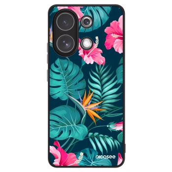 Ovitek za Xiaomi Redmi Note 13 4G - Pink Monstera