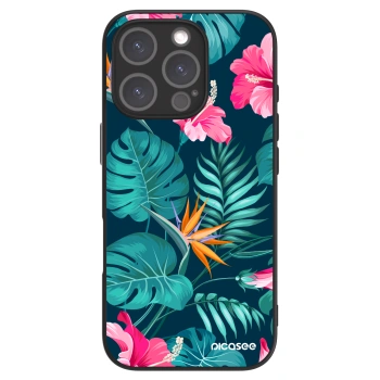 Ovitek za Apple iPhone 16 Pro - Pink Monstera
