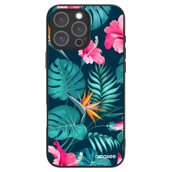 Picasee ULTIMATE CASE MagSafe za Apple iPhone 16 Pro Max - Pink Monstera