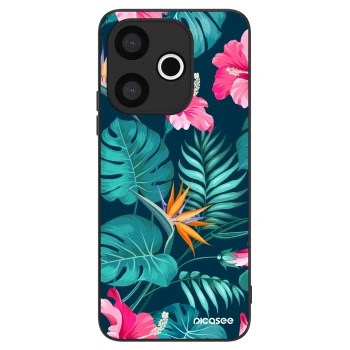 Ovitek za Xiaomi Redmi 13 4G - Pink Monstera