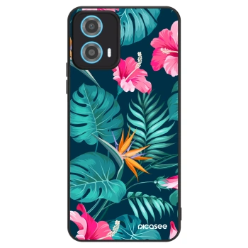Ovitek za Motorola Moto G34 5G - Pink Monstera