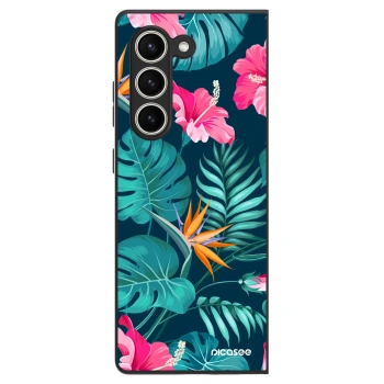 Ovitek za Samsung Galaxy Z Fold5 5G - Pink Monstera