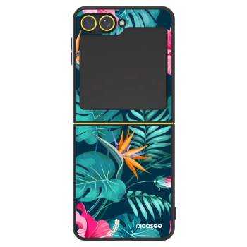 Ovitek za Samsung Galaxy Z Flip5 5G - Pink Monstera