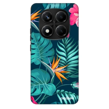 Ovitek za Xiaomi Redmi Note 14 Pro+ 5G - Pink Monstera