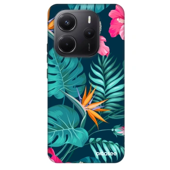 Ovitek za Xiaomi Redmi Note 14 5G - Pink Monstera