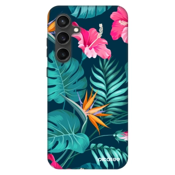 Ovitek za Samsung Galaxy S24 FE S721B - Pink Monstera