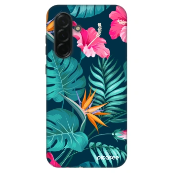 Ovitek za Samsung Galaxy A36 5G - Pink Monstera