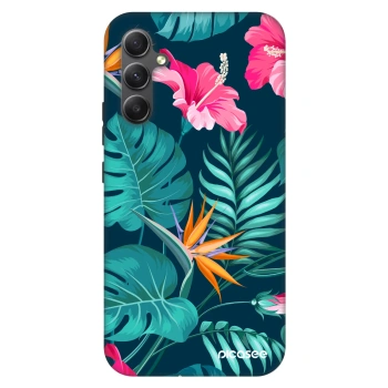 Ovitek za Samsung Galaxy A34 5G A346B - Pink Monstera