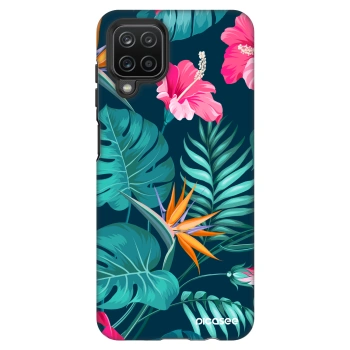Ovitek za Samsung Galaxy A12 A125F - Pink Monstera