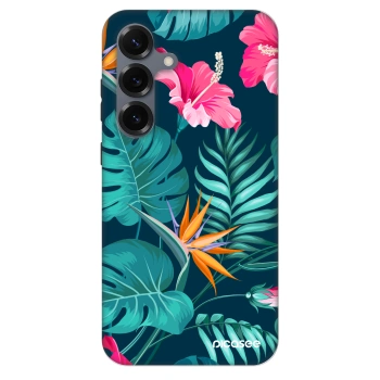 Ovitek za Samsung Galaxy S25 5G - Pink Monstera