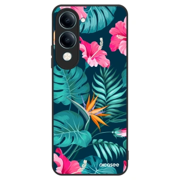 Ovitek za Vivo Y29s 5G - Pink Monstera