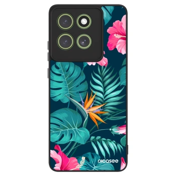 Ovitek za Motorola Moto G86 Power 5G - Pink Monstera