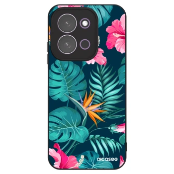 Ovitek za Xiaomi Redmi 15C 5G - Pink Monstera