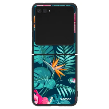 Ovitek za Motorola Razr 60 - Pink Monstera