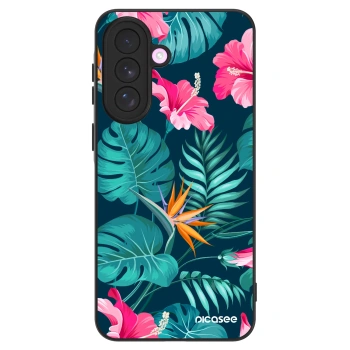Ovitek za Samsung Galaxy A57 5G - Pink Monstera