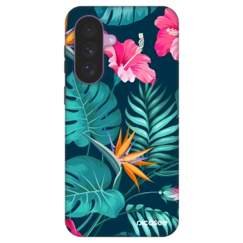 Ovitek za Samsung Galaxy A57 5G - Pink Monstera