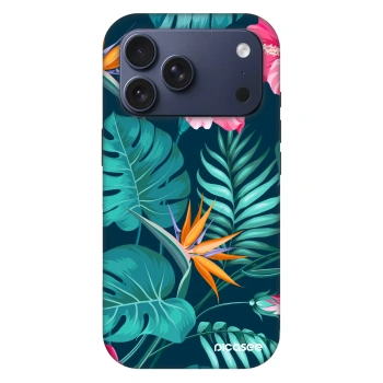 Ovitek za Apple iPhone 18 Pro - Pink Monstera