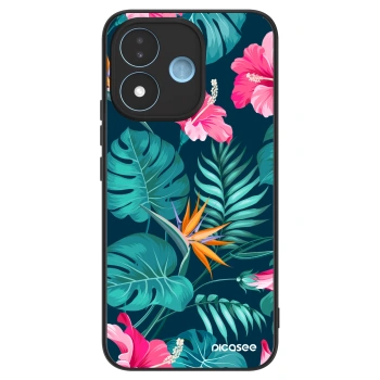 Ovitek za Xiaomi Redmi Note 17 5G - Pink Monstera