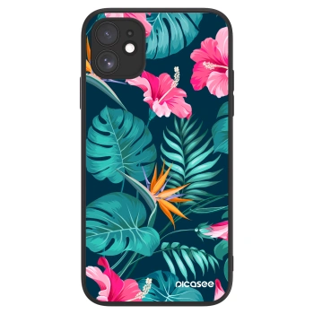 Picasee ULTIMATE CASE za Apple iPhone 11 - Pink Monstera