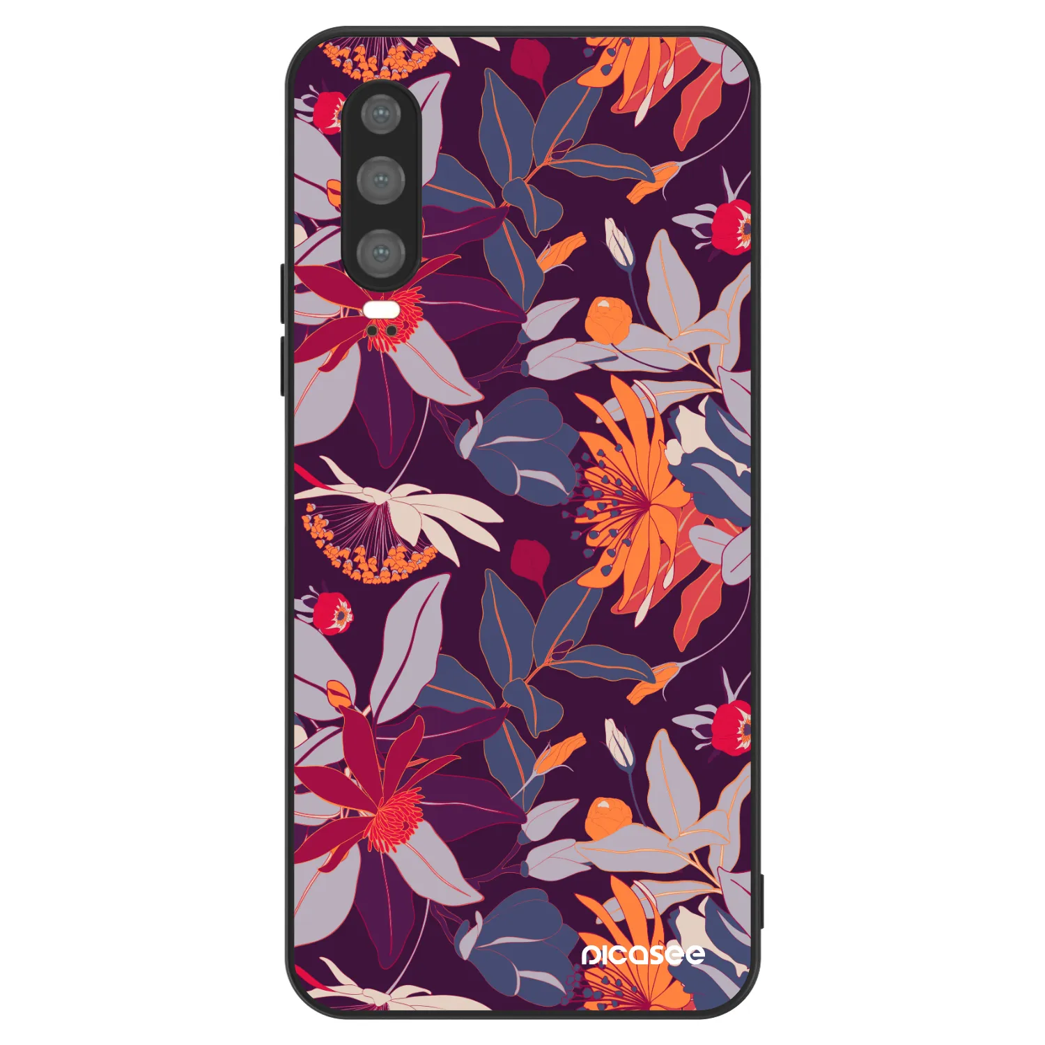 Picasee ULTIMATE CASE za Huawei P30 - Purple Leaf