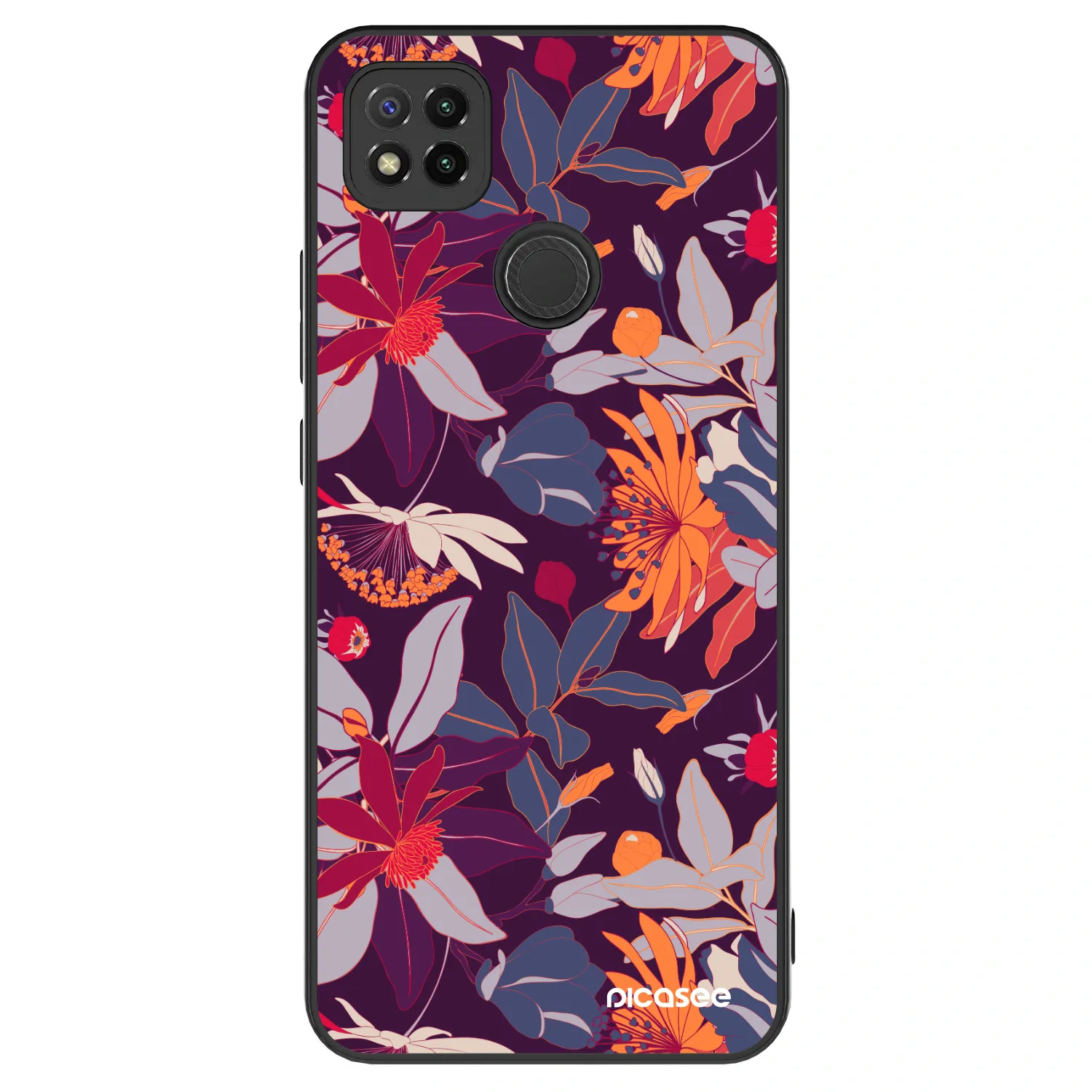 Picasee ULTIMATE CASE za Xiaomi Redmi 9C - Purple Leaf
