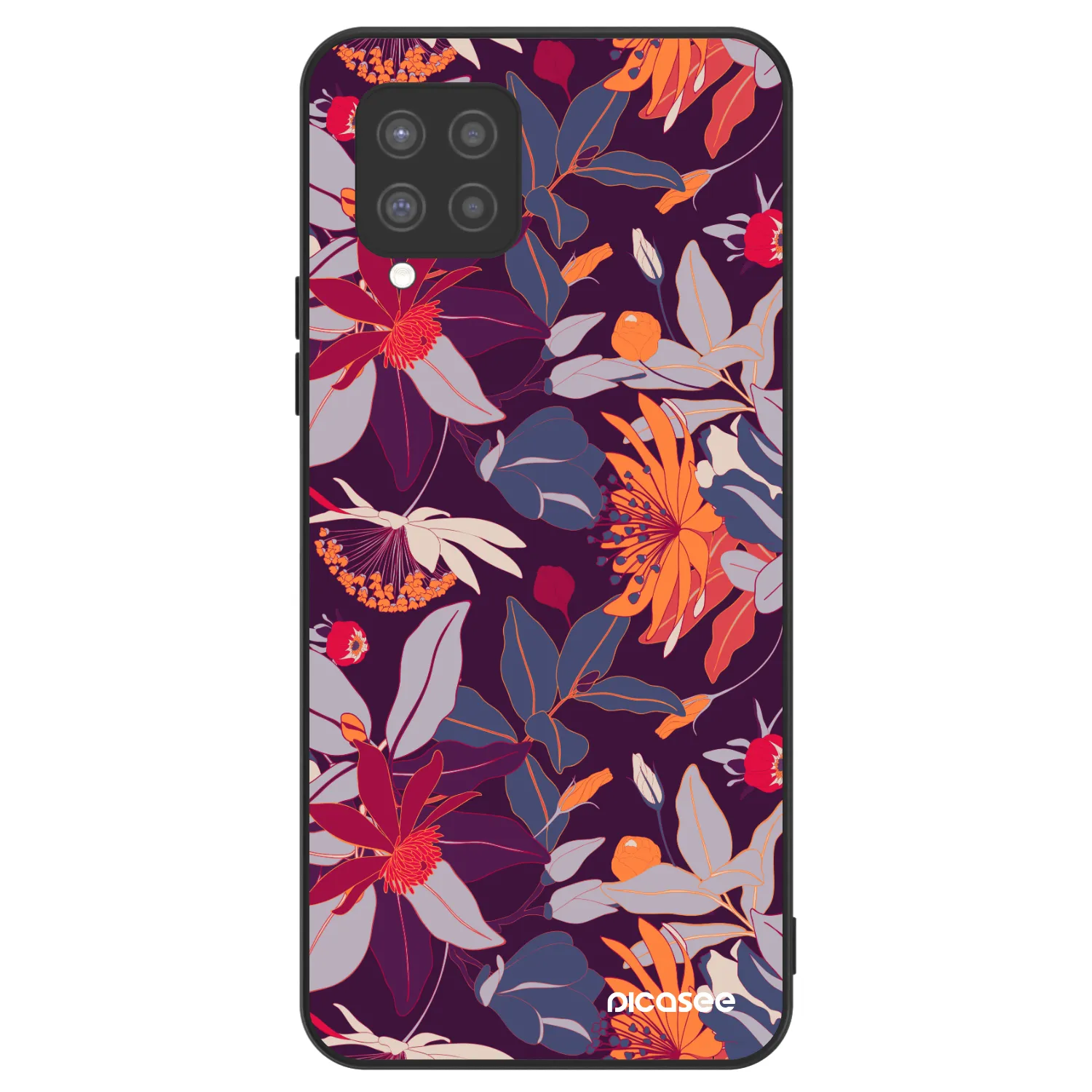 Picasee ULTIMATE CASE za Samsung Galaxy A42 A426B - Purple Leaf
