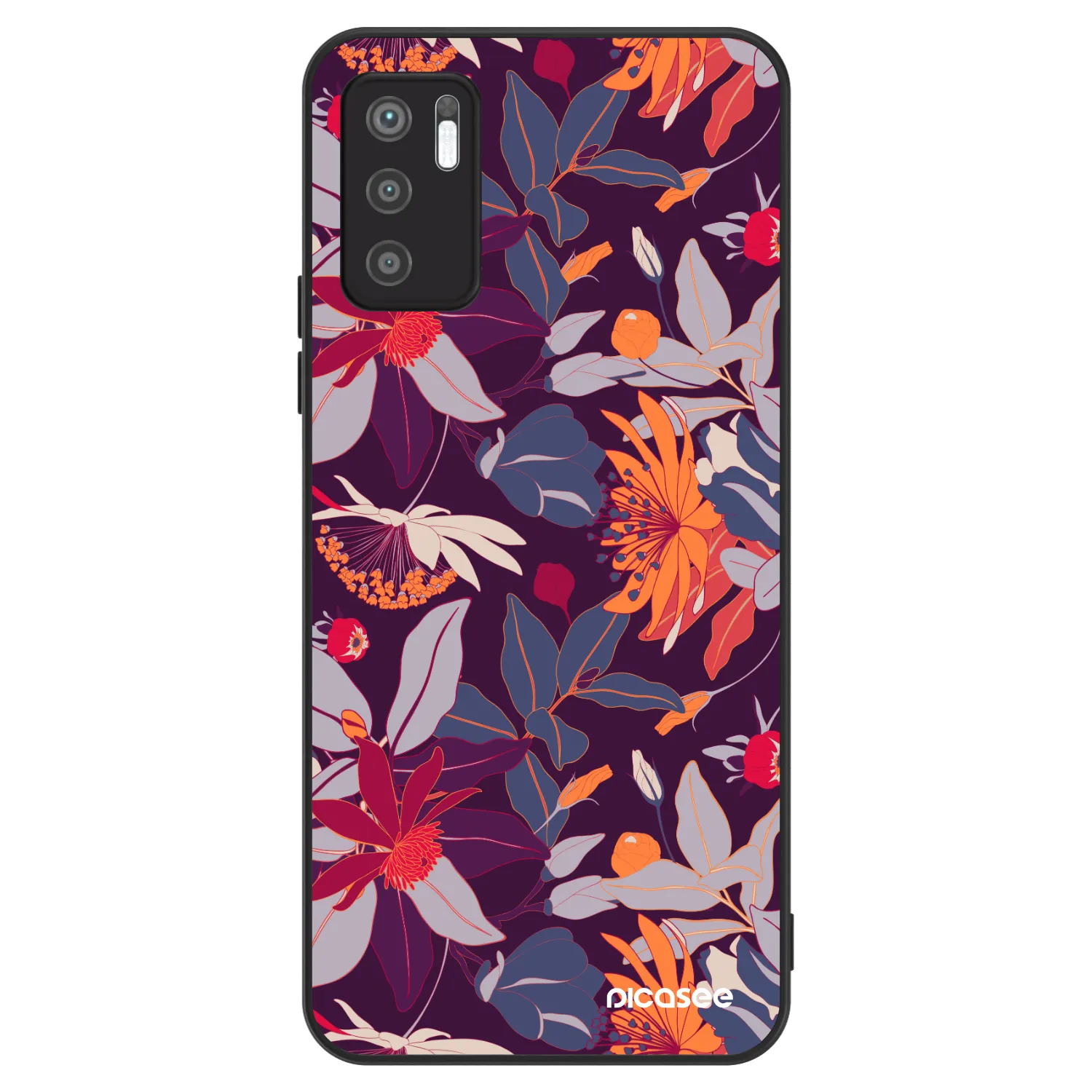Picasee ULTIMATE CASE za Xiaomi Redmi Note 10 5G - Purple Leaf