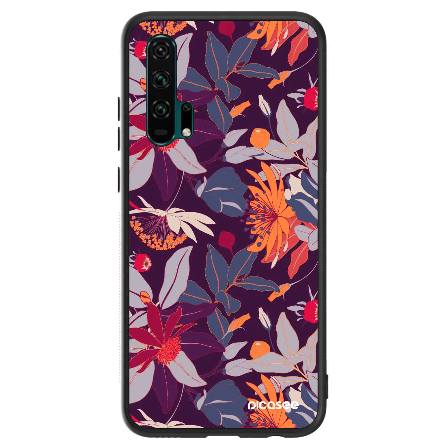 Picasee ULTIMATE CASE za Honor 20 Pro - Purple Leaf