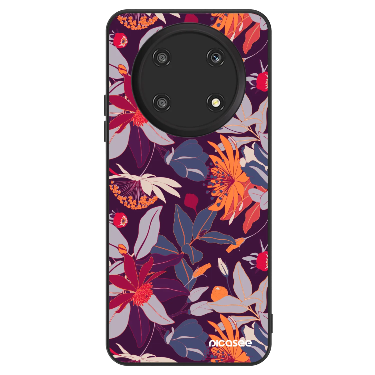 Picasee ULTIMATE CASE za Honor Magic4 Lite 5G - Purple Leaf