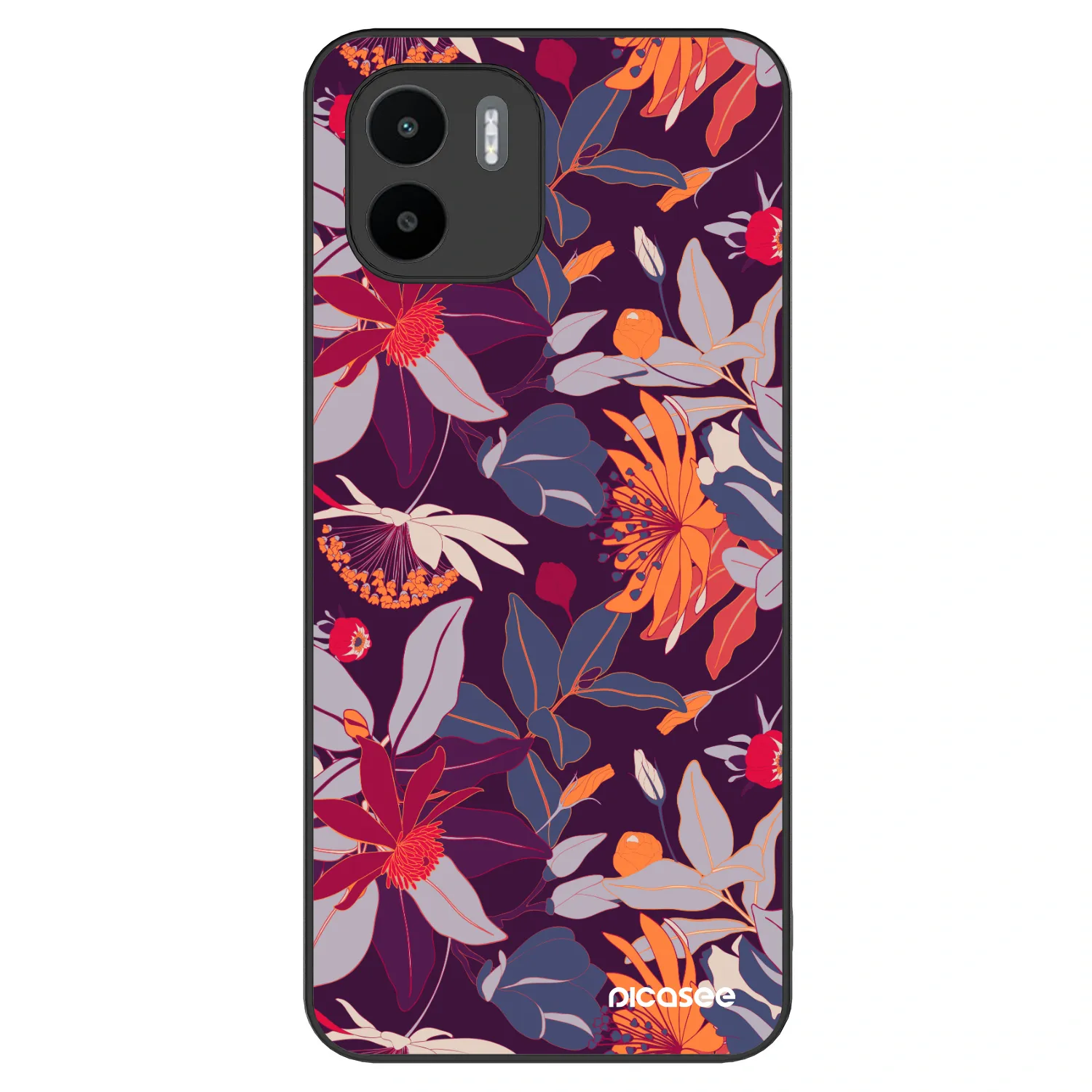 Picasee ULTIMATE CASE za Xiaomi Redmi A1 - Purple Leaf