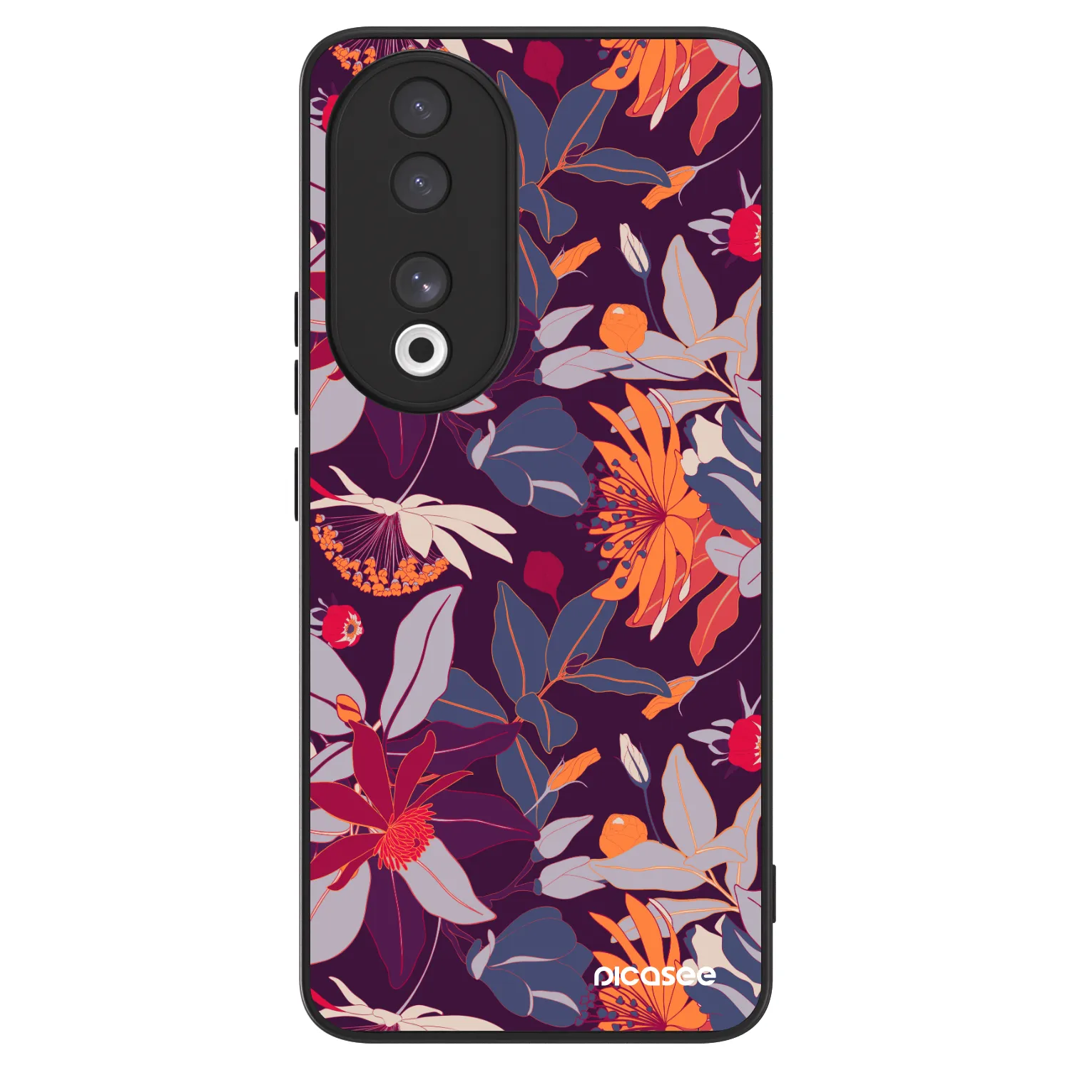 Picasee ULTIMATE CASE za Honor 90 5G - Purple Leaf