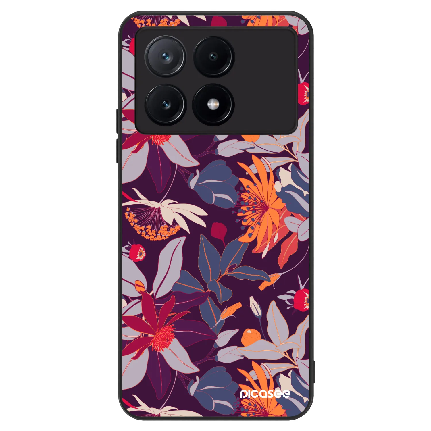Picasee ULTIMATE CASE za Xiaomi Poco X6 Pro - Purple Leaf