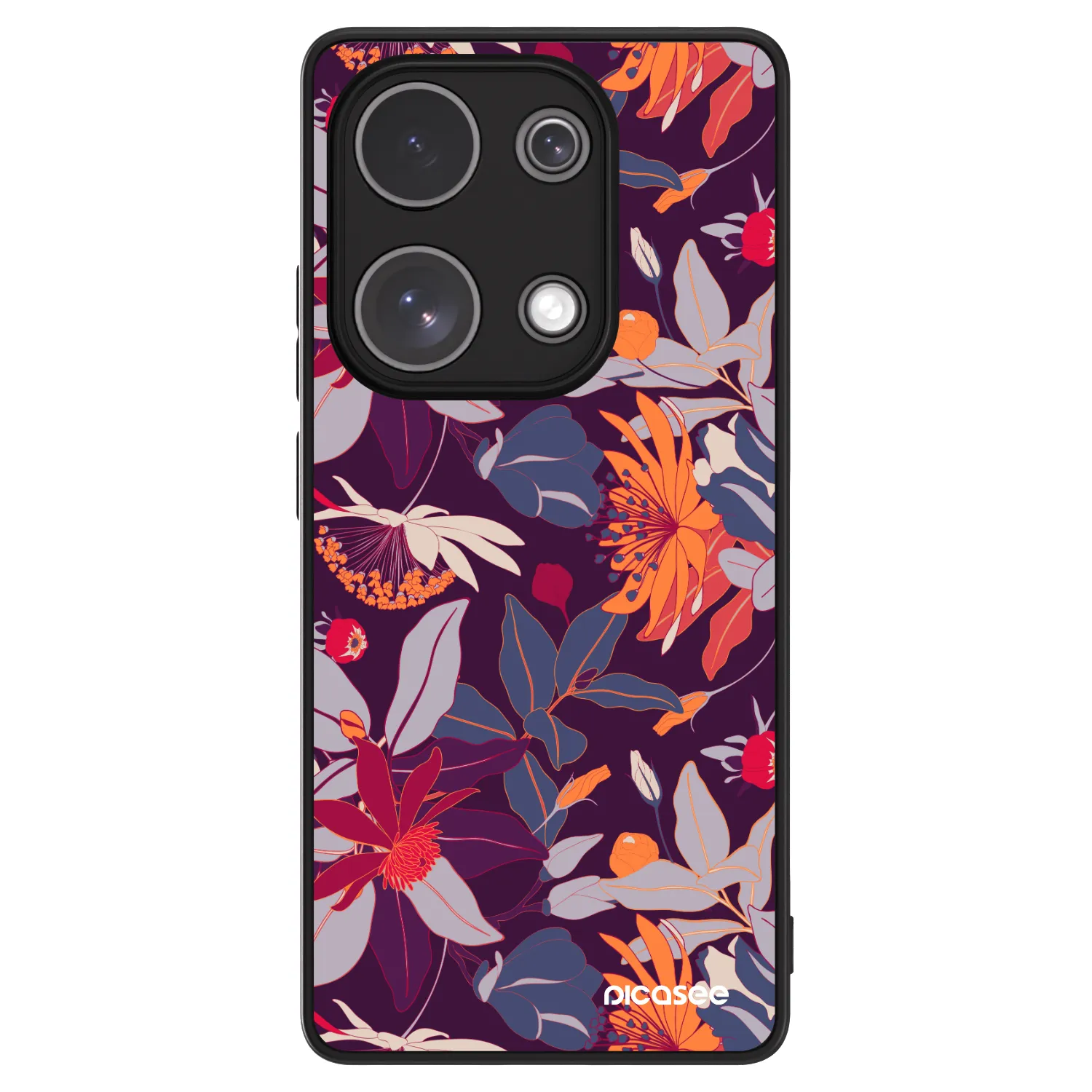 Picasee ULTIMATE CASE za Xiaomi Redmi Note 13 Pro 4G - Purple Leaf