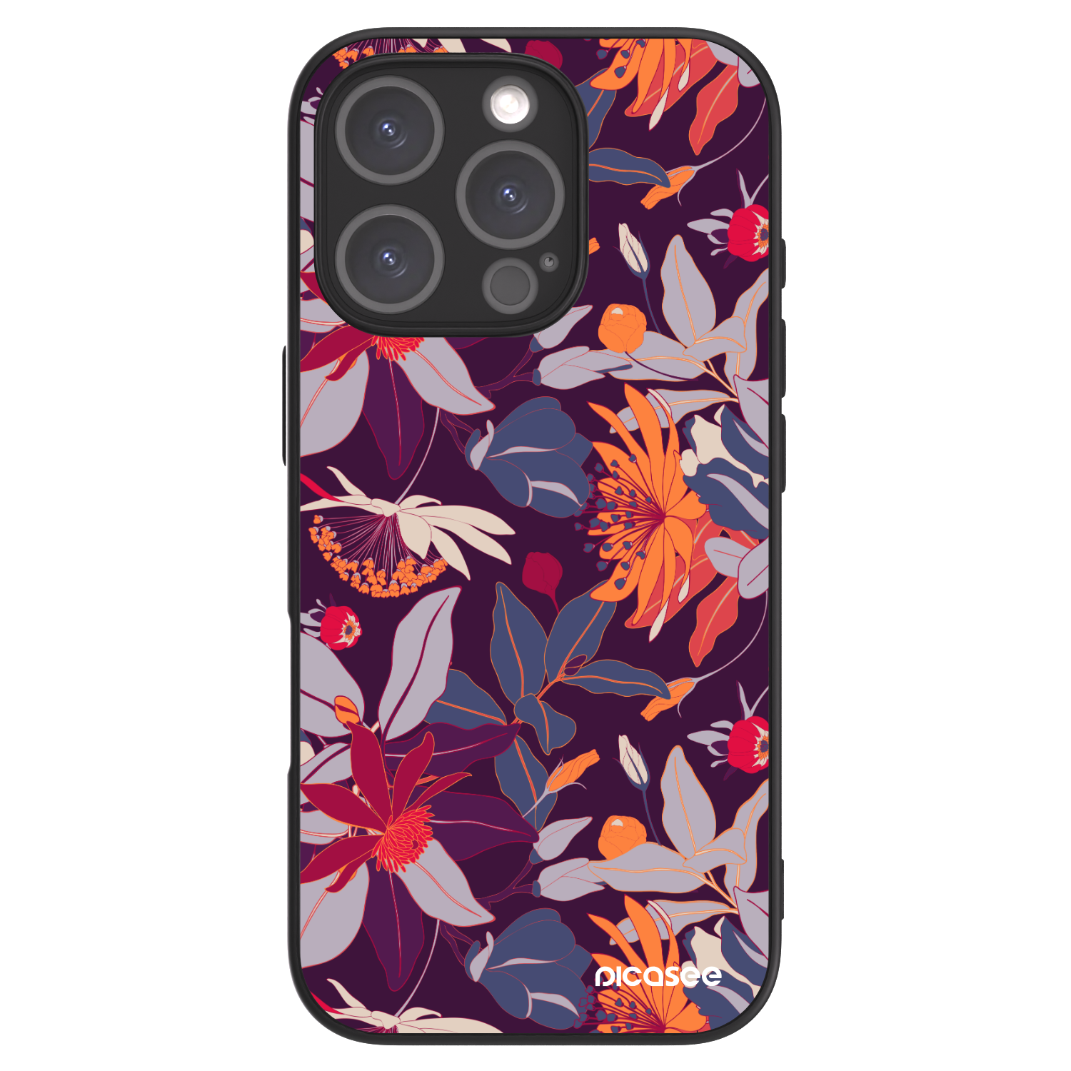 Picasee ULTIMATE CASE za Apple iPhone 16 Pro - Purple Leaf